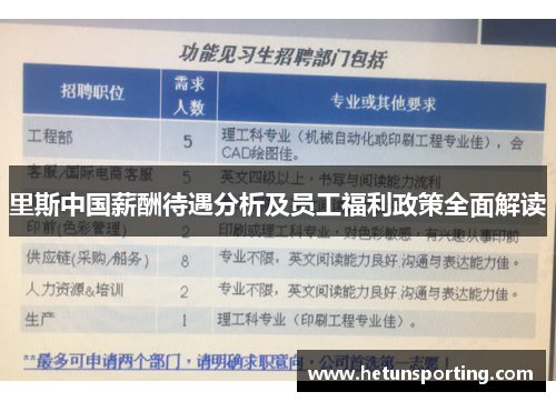里斯中国薪酬待遇分析及员工福利政策全面解读
